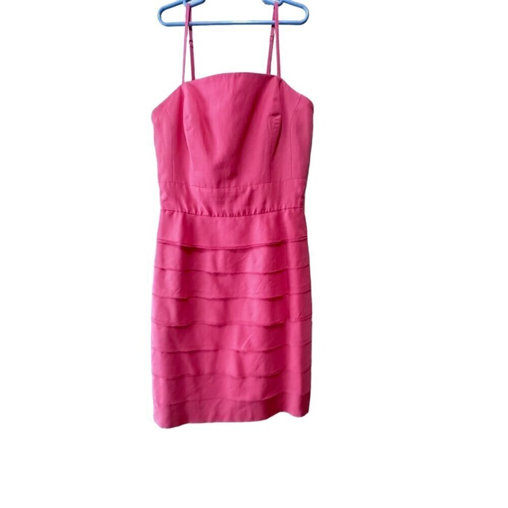 🔴5 for $40 SALE! 
Glint Peachy Pink Spaghetti Strap Bandage Dress sz 4